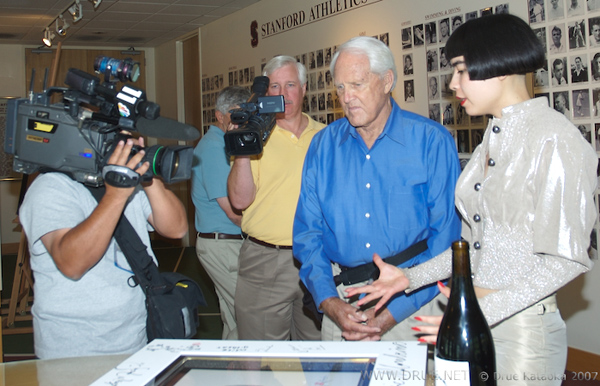 Cameras capture Coach Walsh