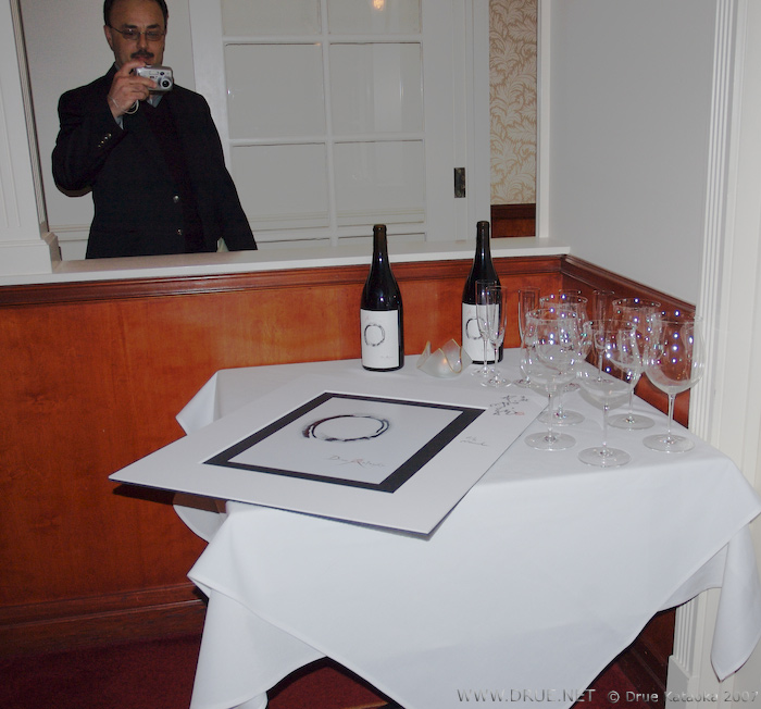 Drue's Painting Enso 2008 Awaits Chef Trotter's Signature