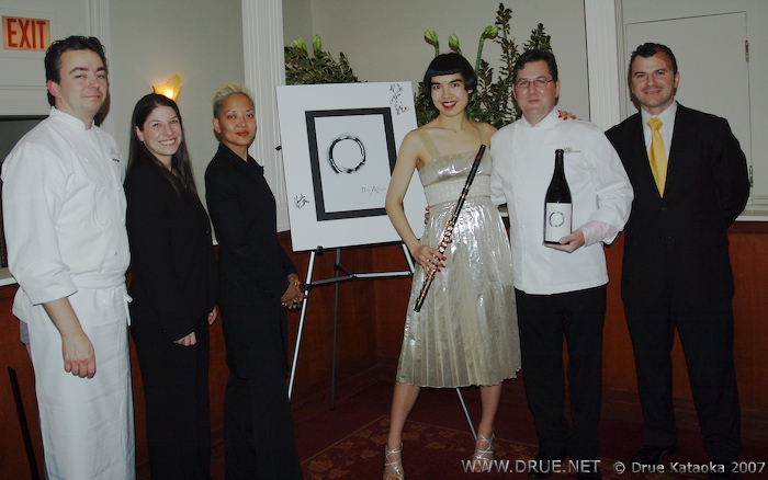 Chef Charlie Trotter and his team join Drue and Enso 2007