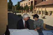 Vidalakis Courtyard, Charles Schwab Residential Center, Stanford