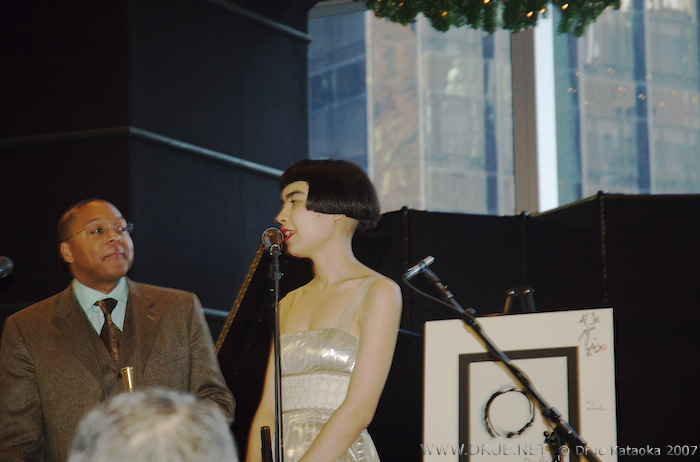 Wynton Marsalis and Drue at Dizzy's Club Coca-Cola, Jazz at Lincoln Center