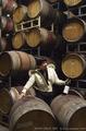 Drue with the spherical pinot noir that traveled Around the World