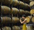 Drue Kataoka's flute performance echoes in Au Bon Climat's cellars